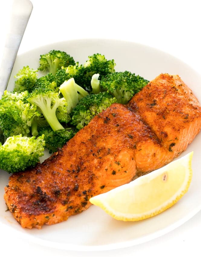 Air Fryer Salmon