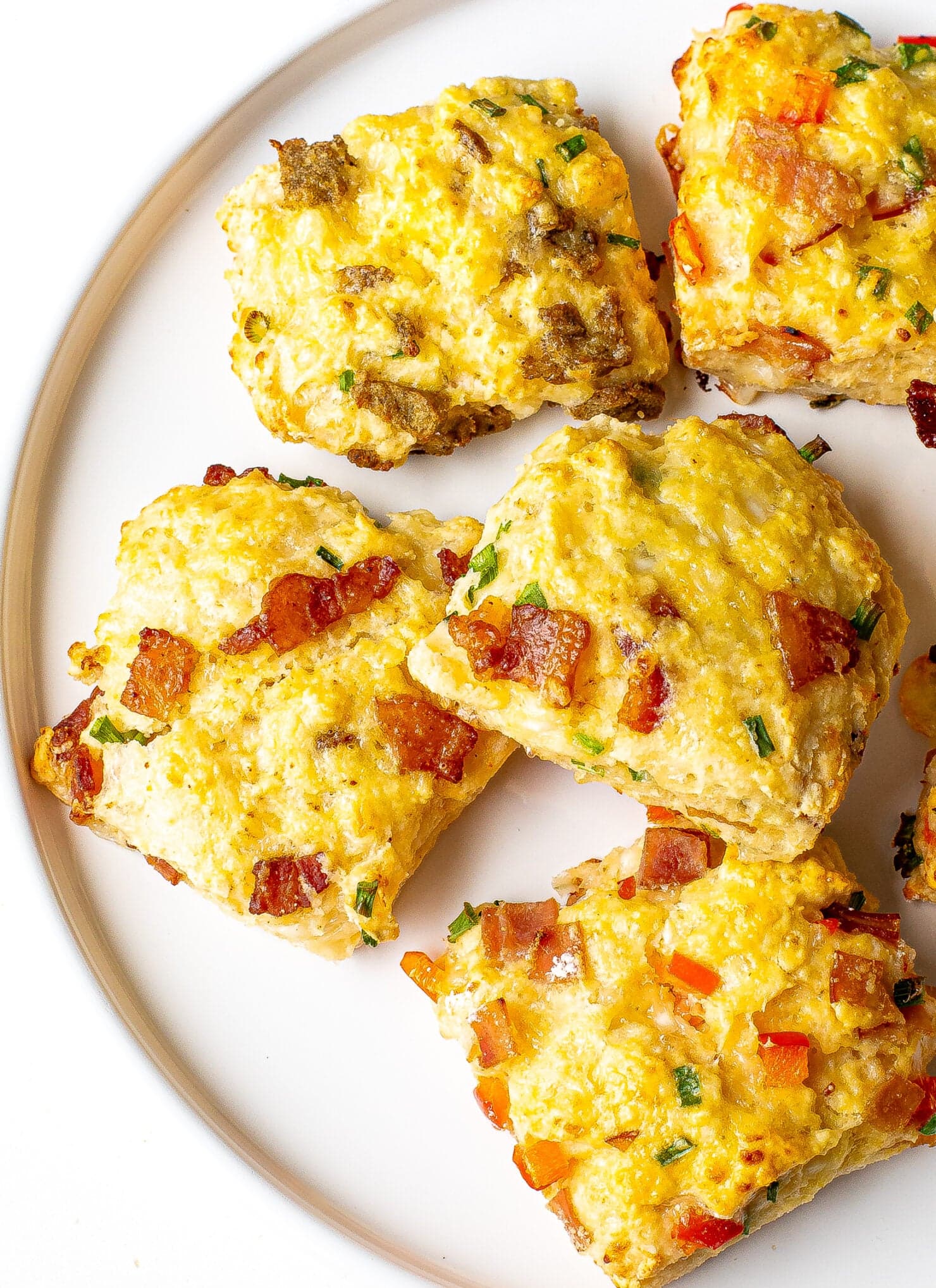High Protein Breakfast Biscuits