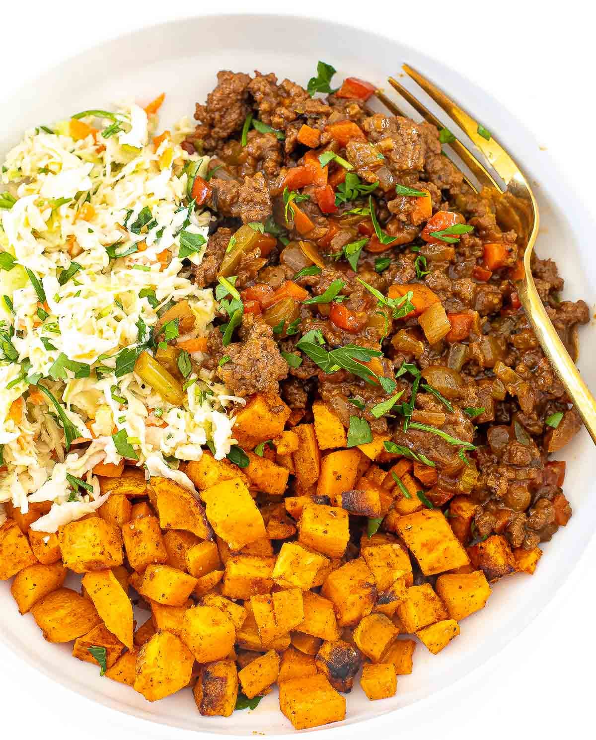 Healthy Sloppy Joe Bowls