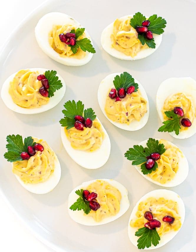 Christmas Deviled Eggs