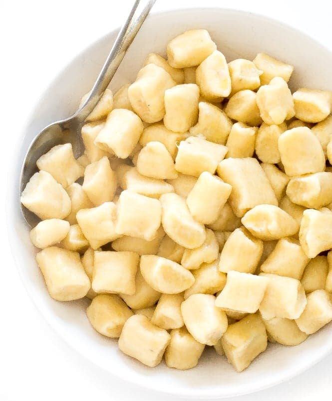 Leftover Mashed Potato Gnocchi