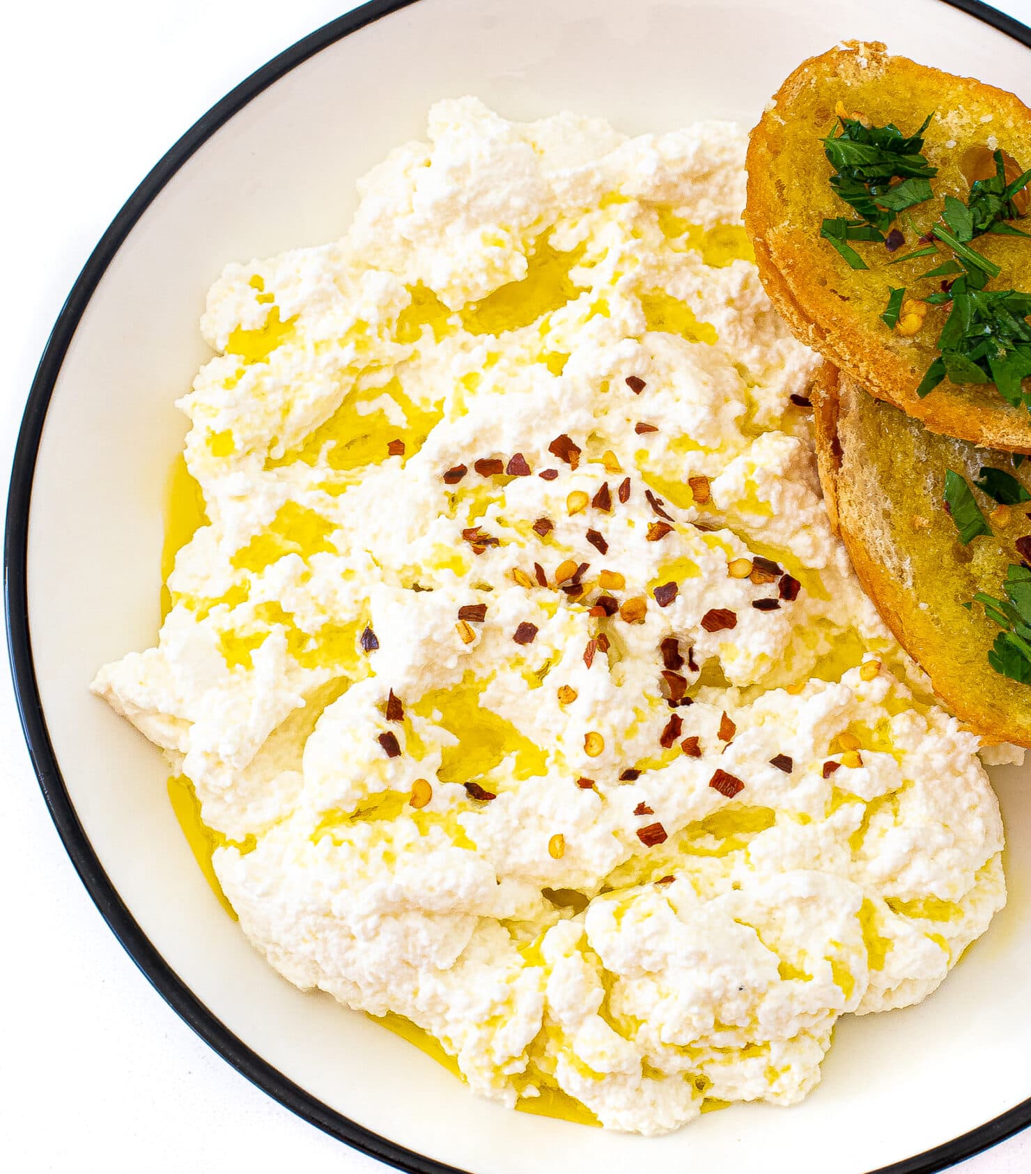 4 Ingredient Ricotta Cheese