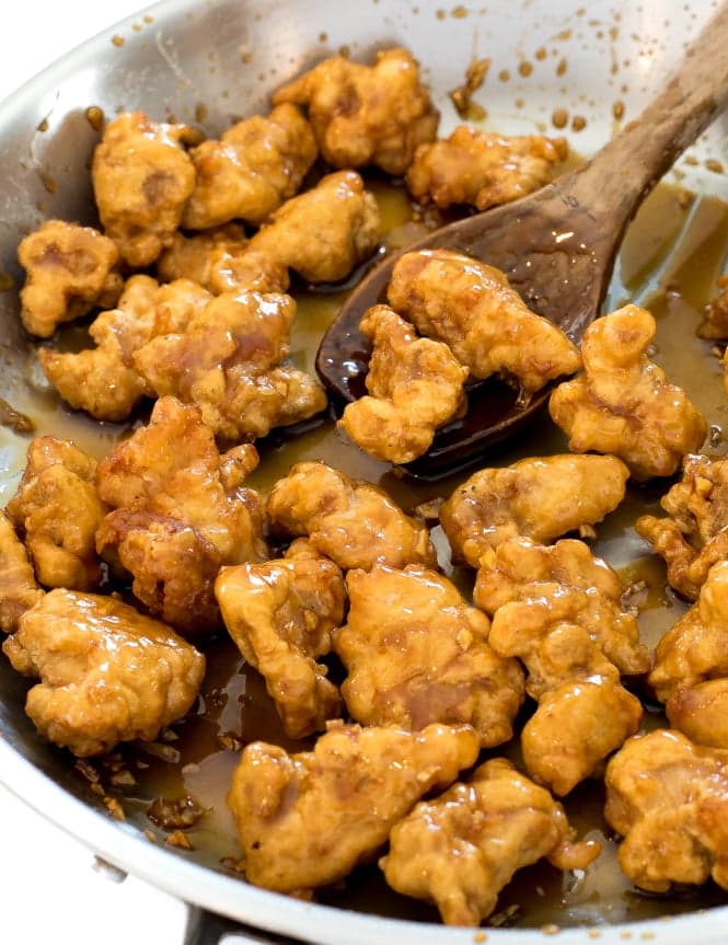 Honey Garlic Sesame Chicken