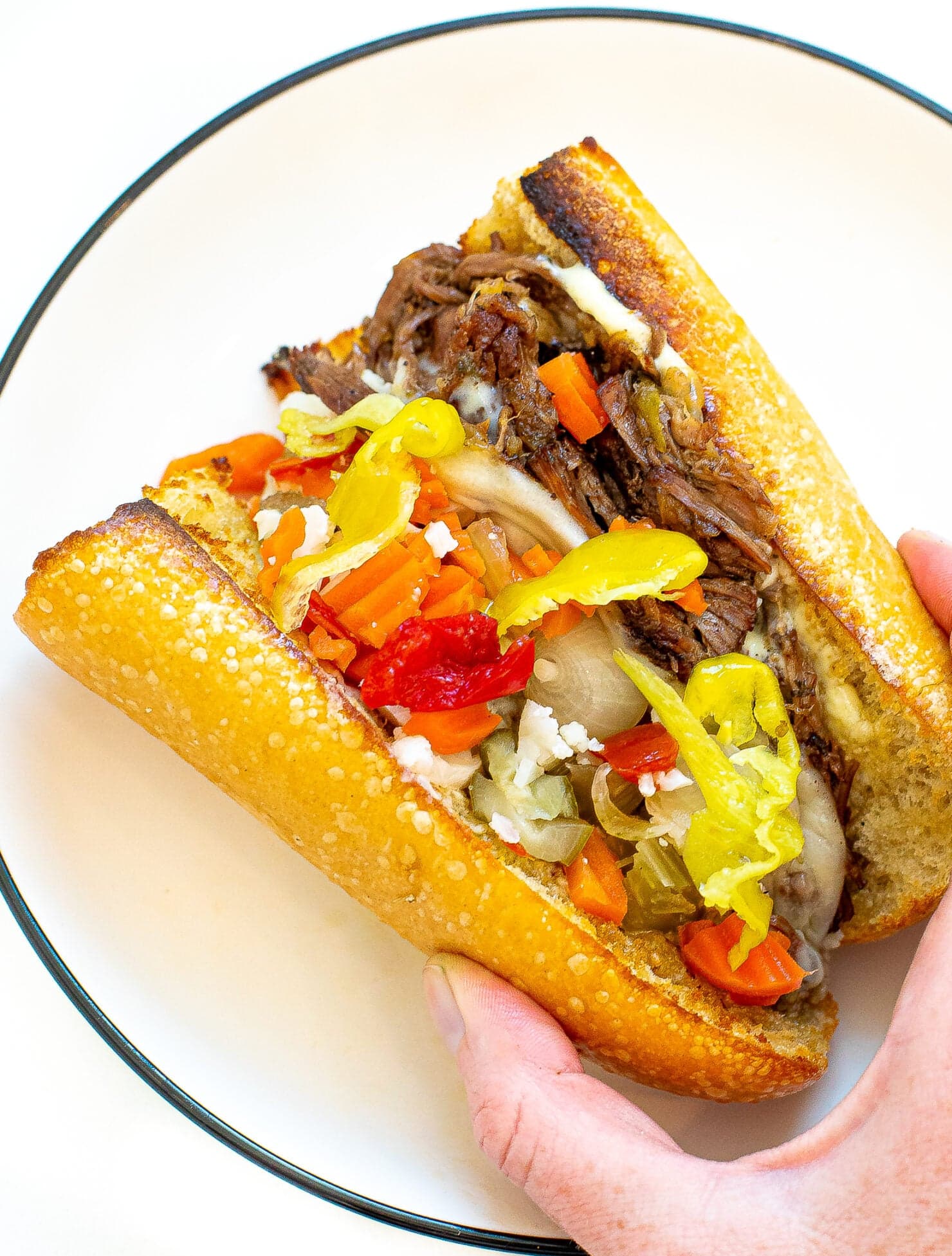 Slow Cooker Italian Beef