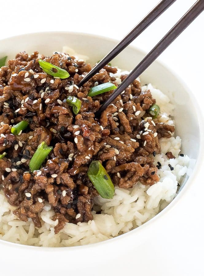 Korean Beef Bowls