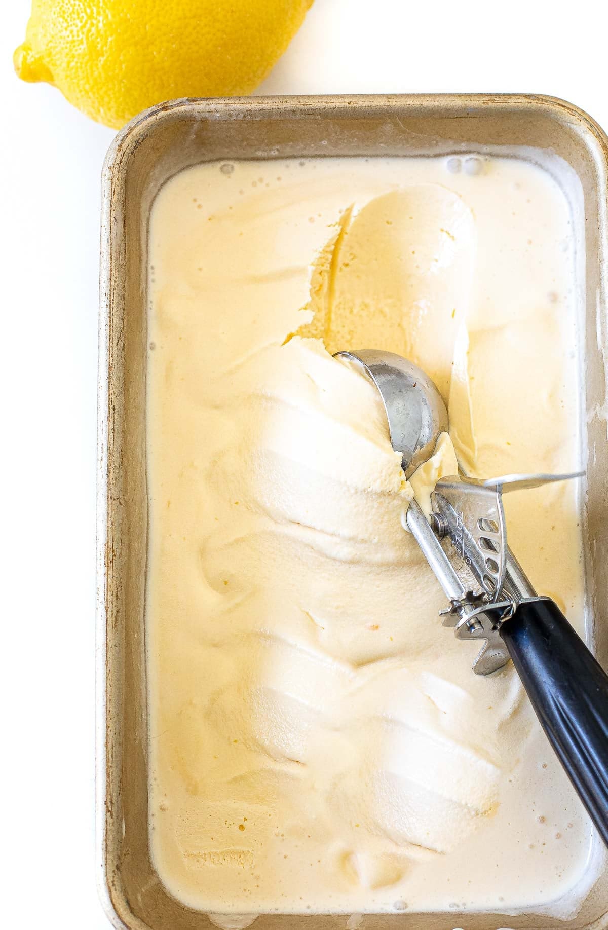Lemon Ice Cream