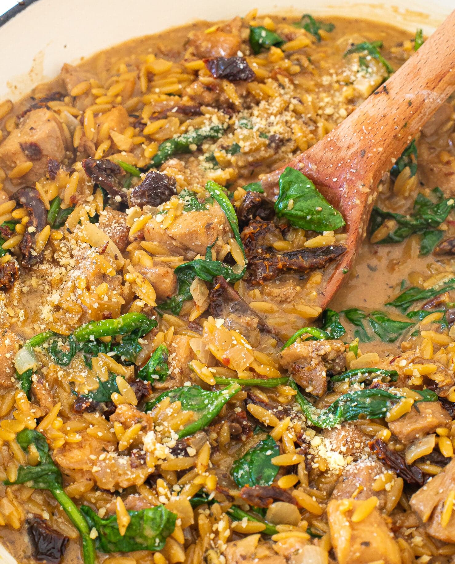 Marry Me Chicken Orzo
