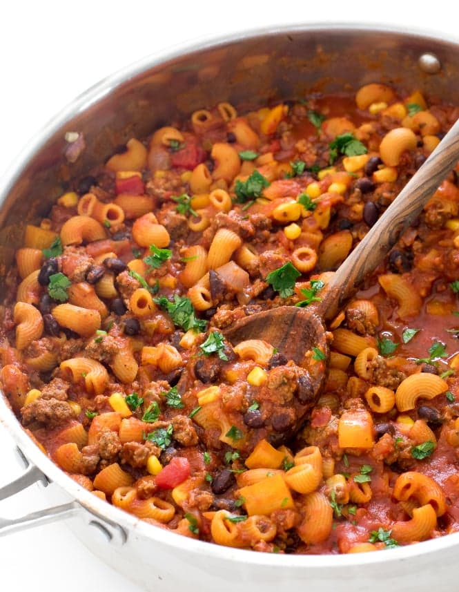 One Pan Mexican Pasta