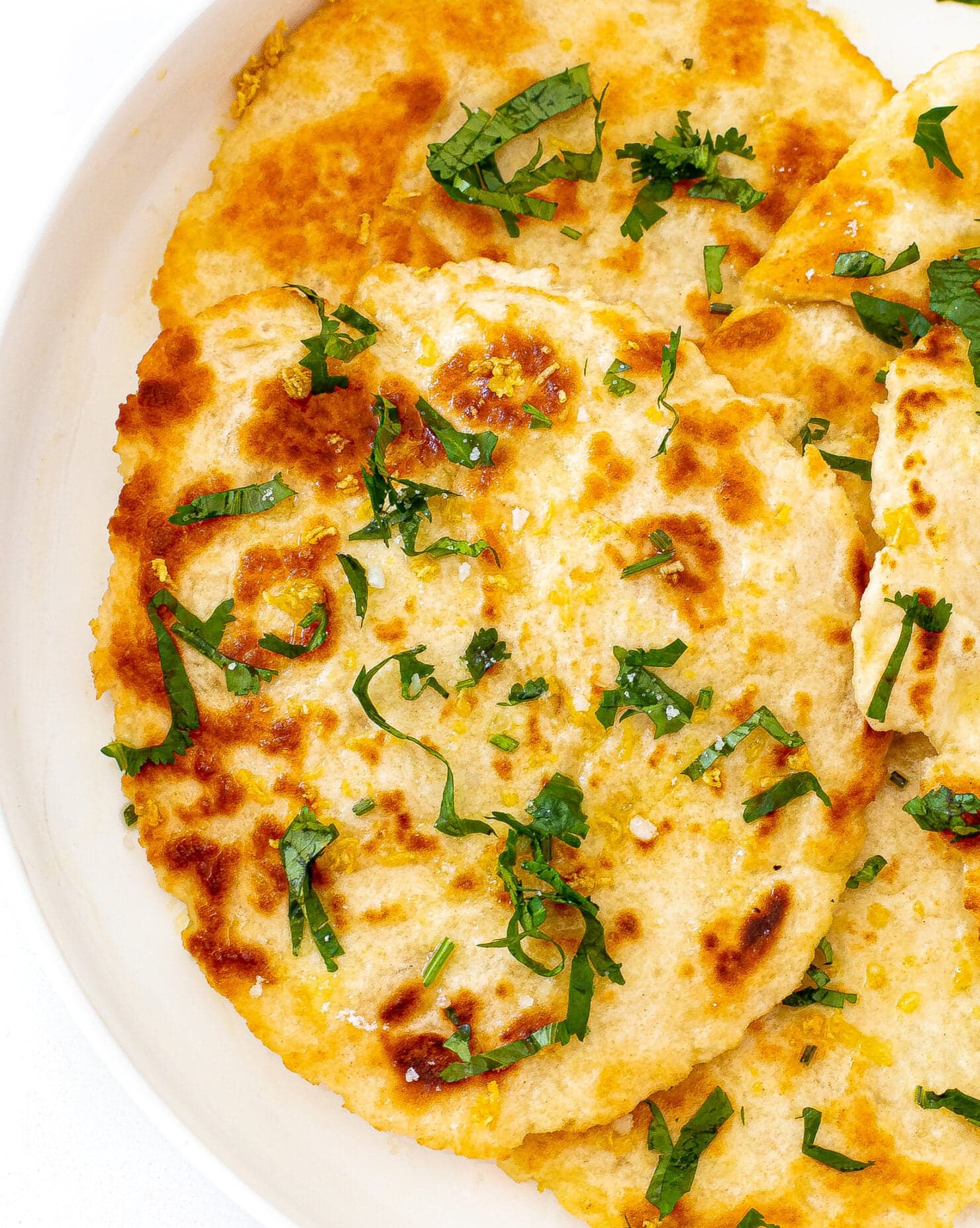 4 Ingredient Naan Bread