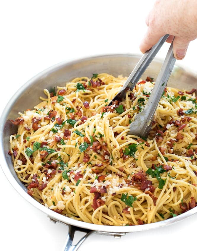 20 Minute Pasta Carbonara