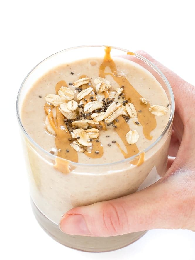 Peanut Butter Oatmeal Smoothie