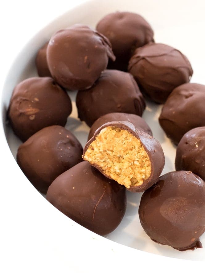 Peanut Butter Pretzel Truffles