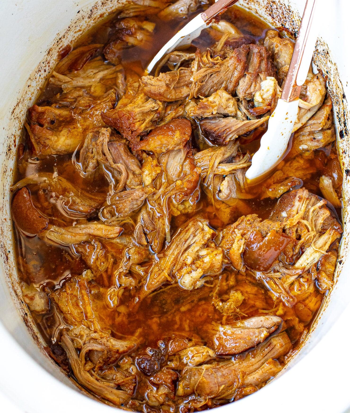 Slow Cooker Pulled Pork Barbecue Sandwiches