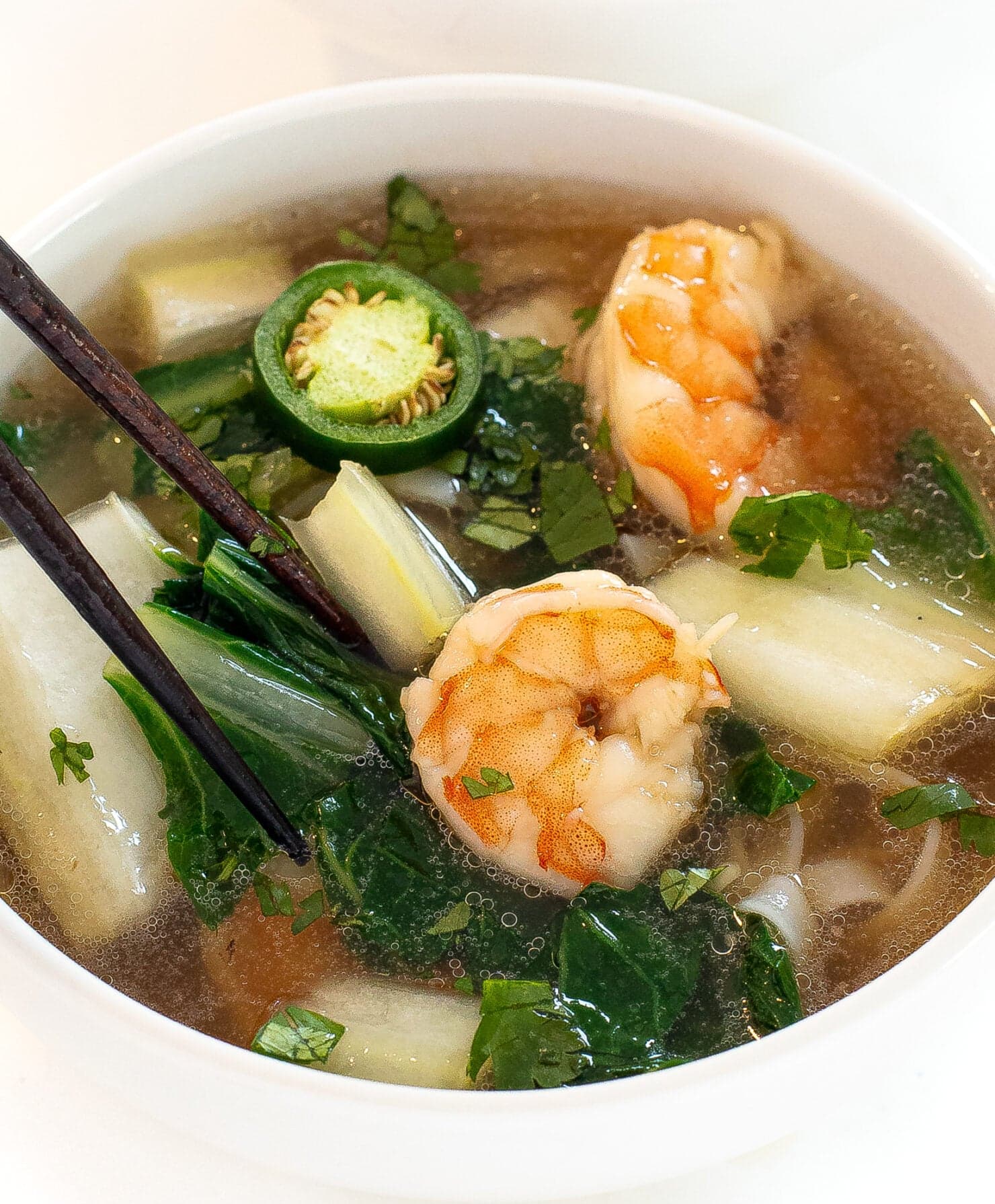 Spicy Shrimp Pho