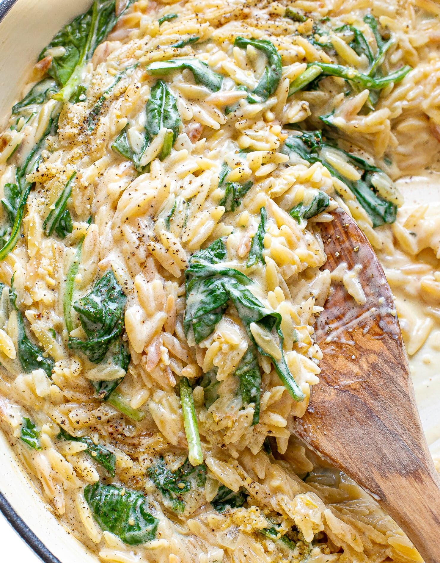 Creamy Boursin Orzo
