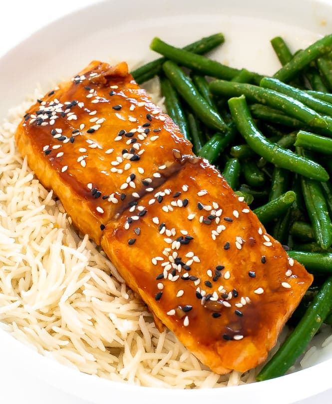 Teryaki Baked Salmon