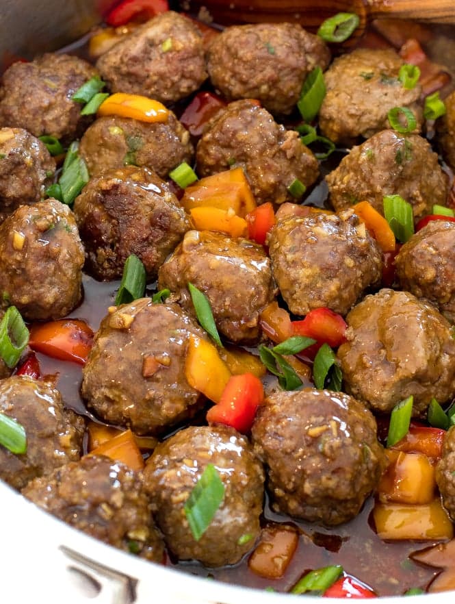 Teriyaki Beef Meatballs