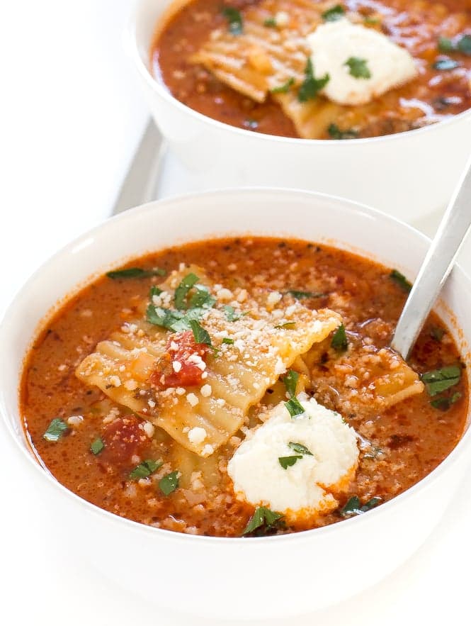 Lasagna Soup