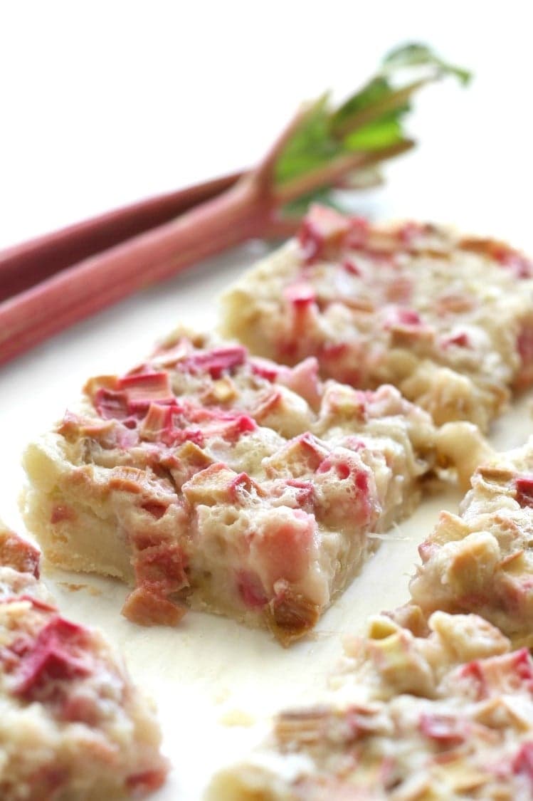 Rhubarb Bars