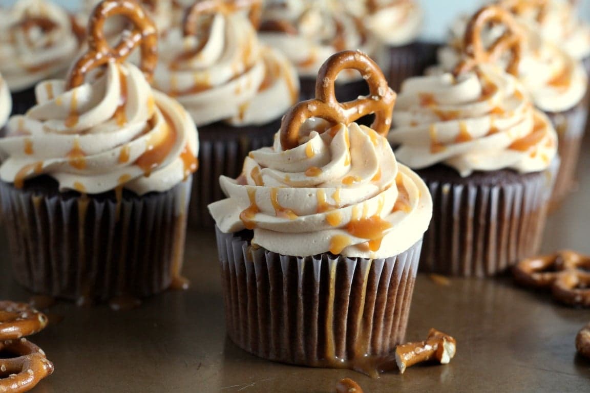 Salted Caramel Cupcakes