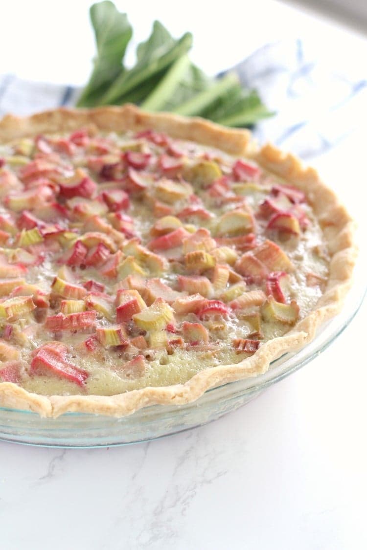 Old Fashioned Rhubarb Pie