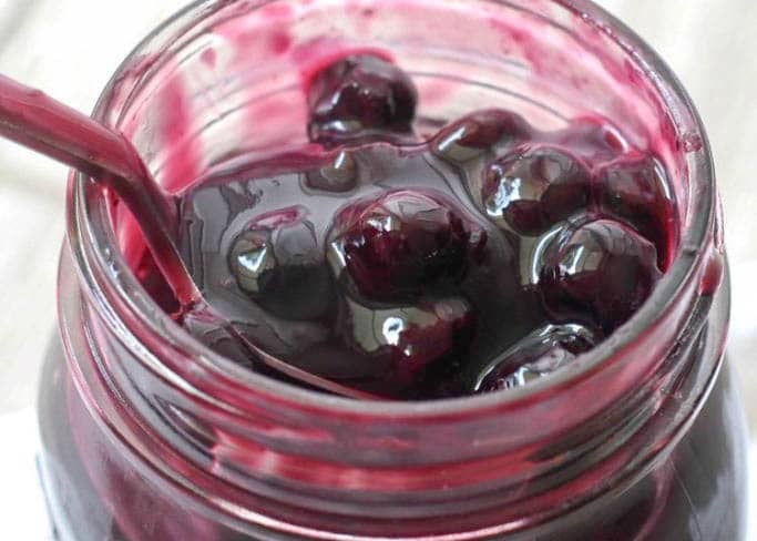 Homemade Blueberry Pie Filling