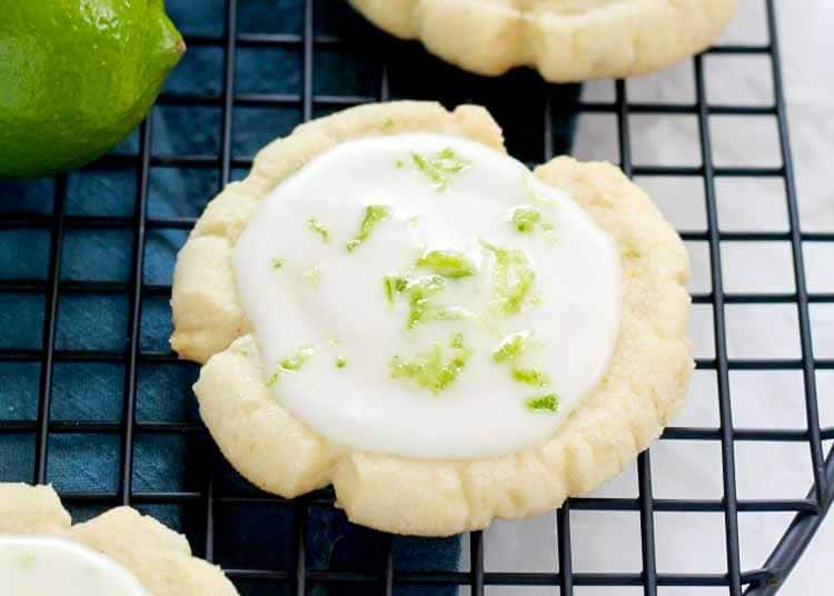 Coconut Lime Sugar Cookies