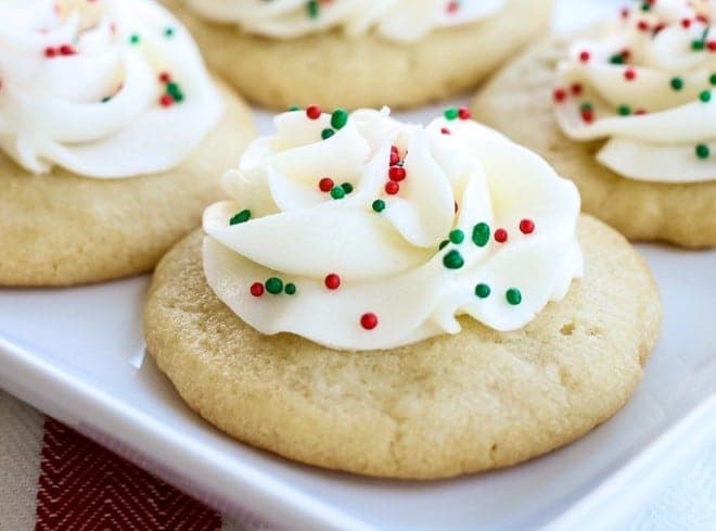 Frosted Sugar Cookies