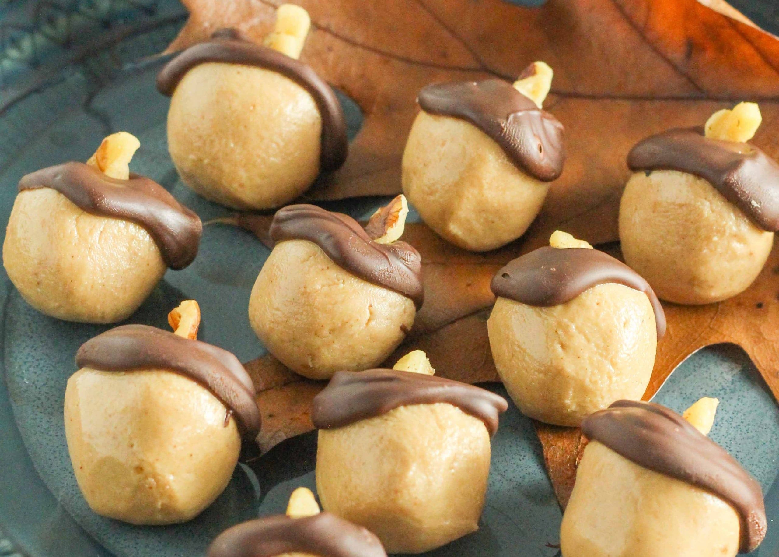 Chocolate Peanut Butter Acorns