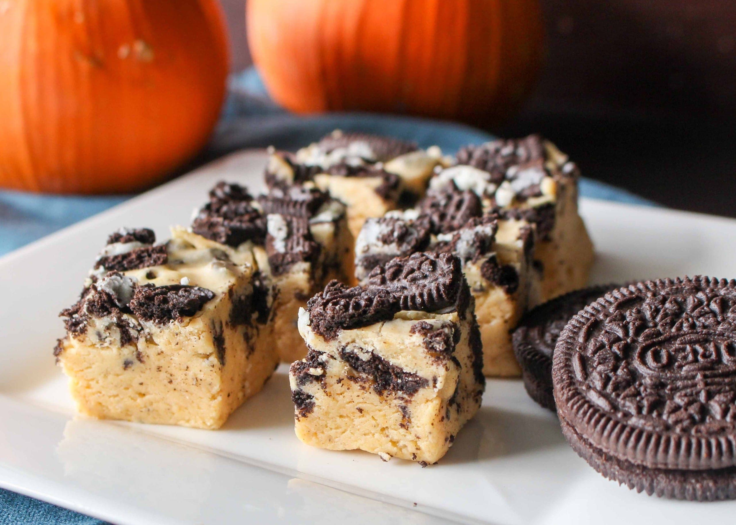 Pumpkin Oreo Fudge