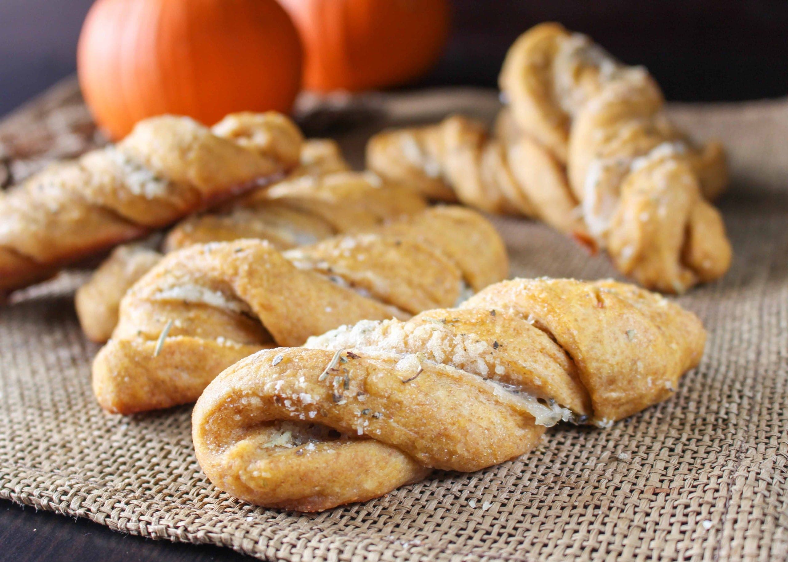 Savory Pumpkin Twists