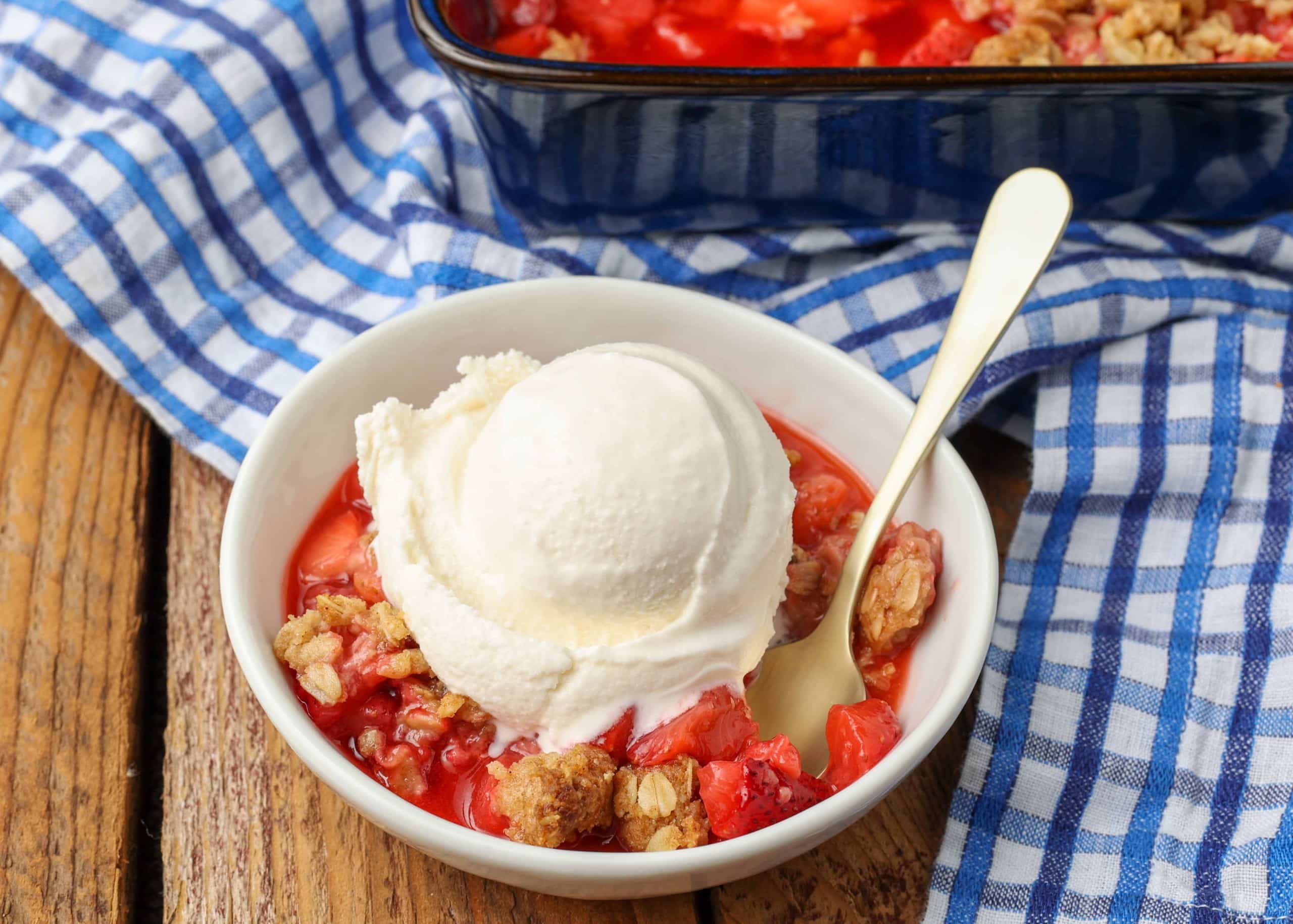 Strawberry Crisp
