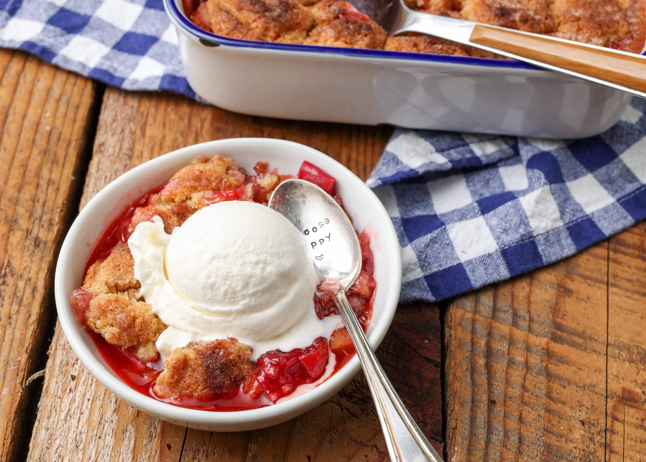 Rhubarb Cobbler