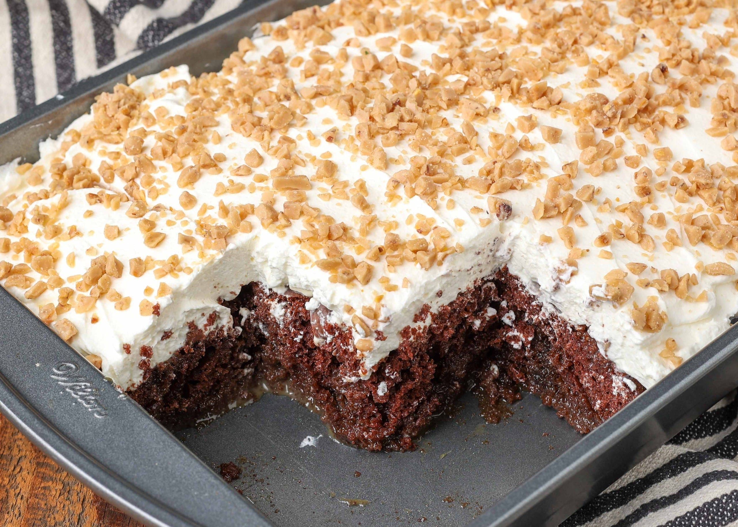 Heath Bar Cake