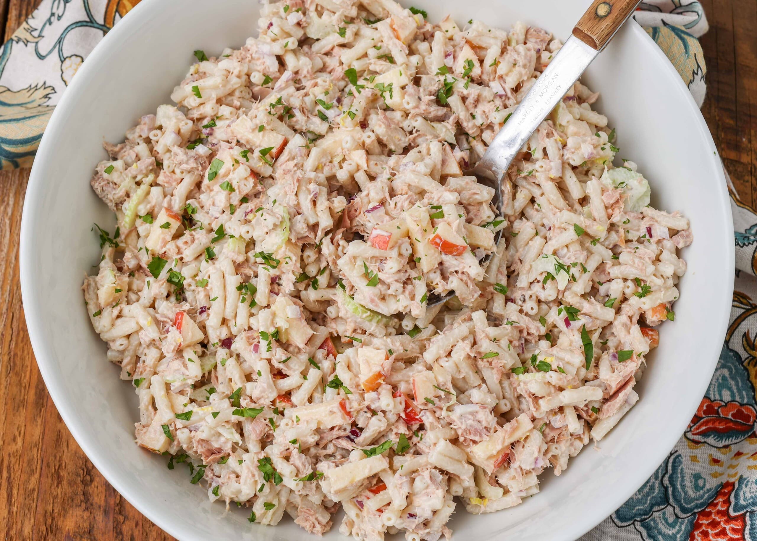 Tuna Apple Pasta Salad