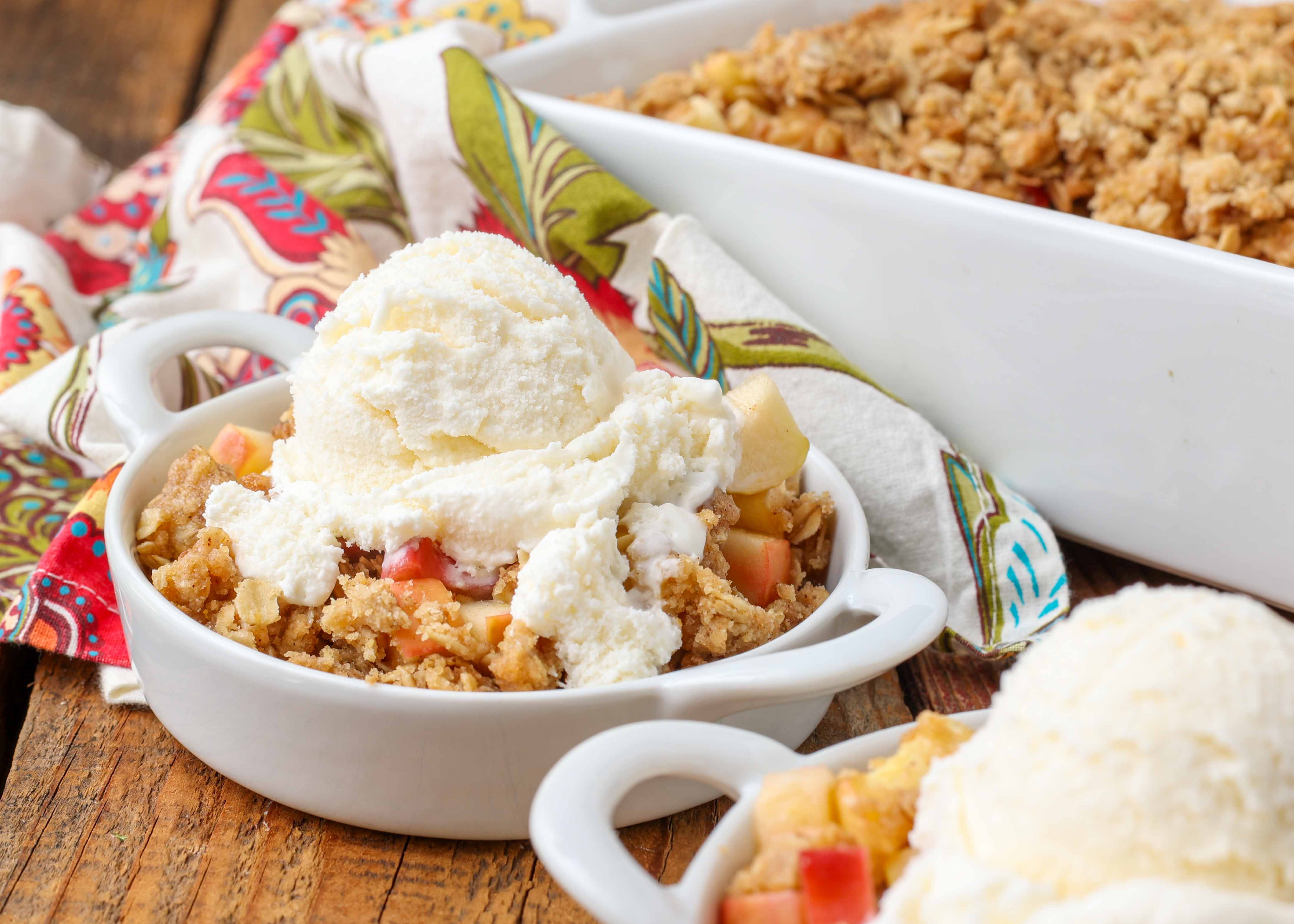 Apple Rhubarb Crisp