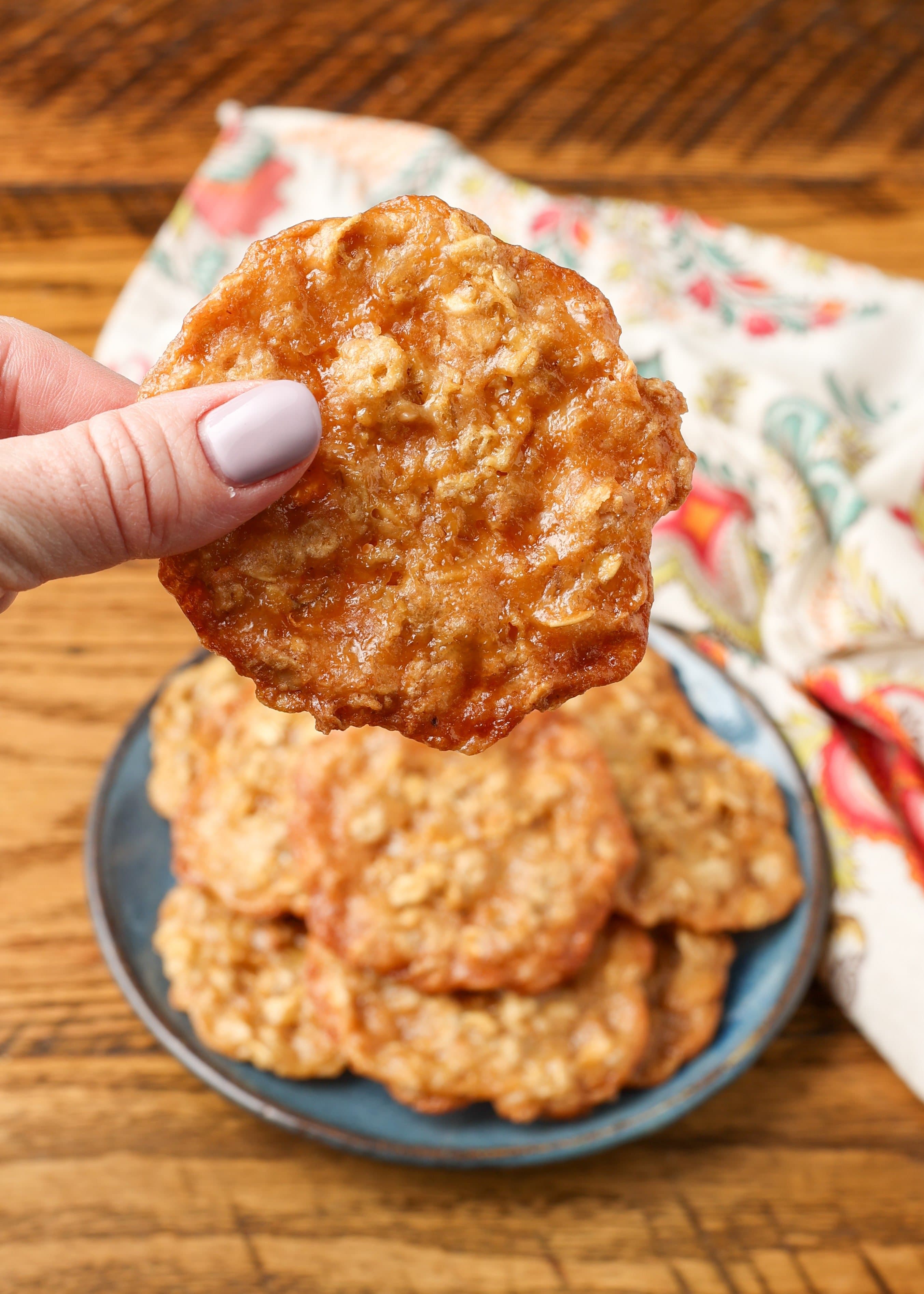 Oatmeal Lace Cookies