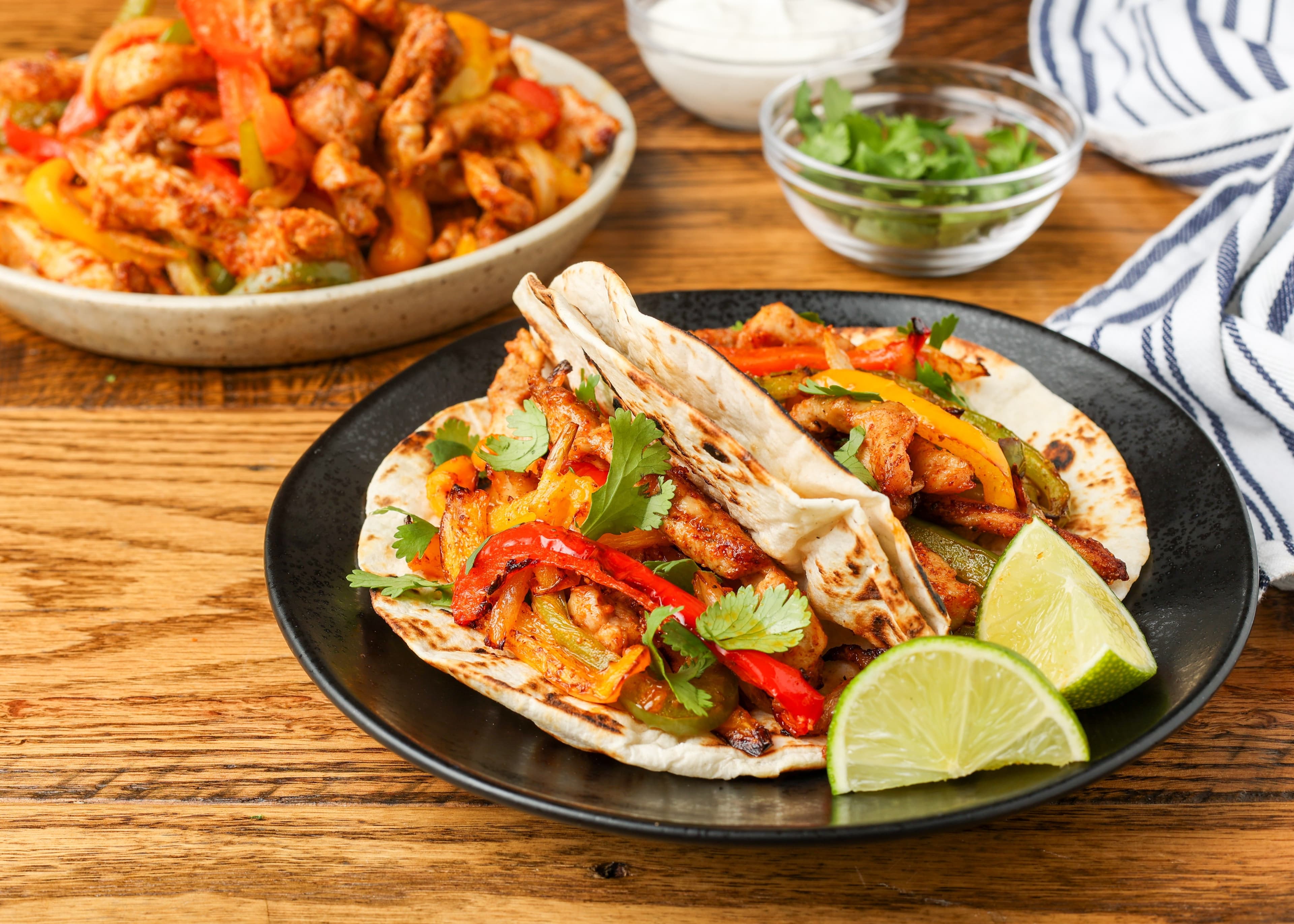 Sheet Pan Chicken Fajitas