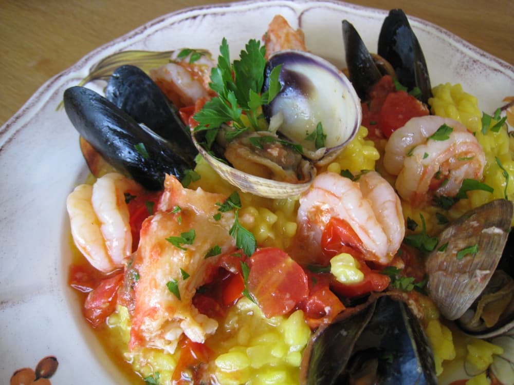 Seafood Risotto Recipe (Frutti di Mare Risotto)