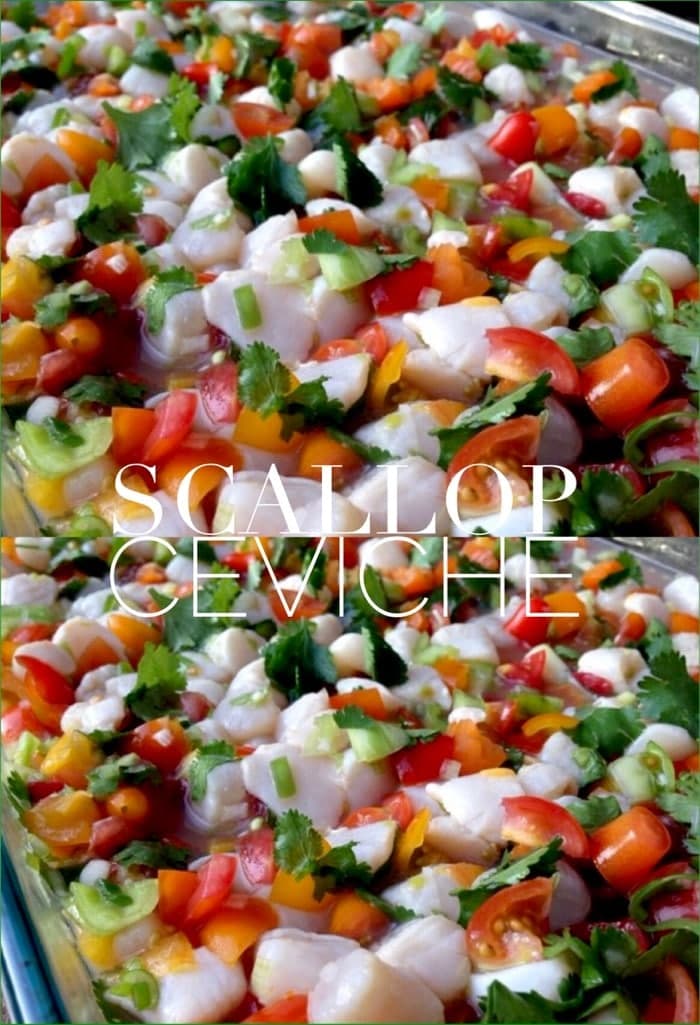 Heirloom Tomato & Scallop Ceviche Recipe