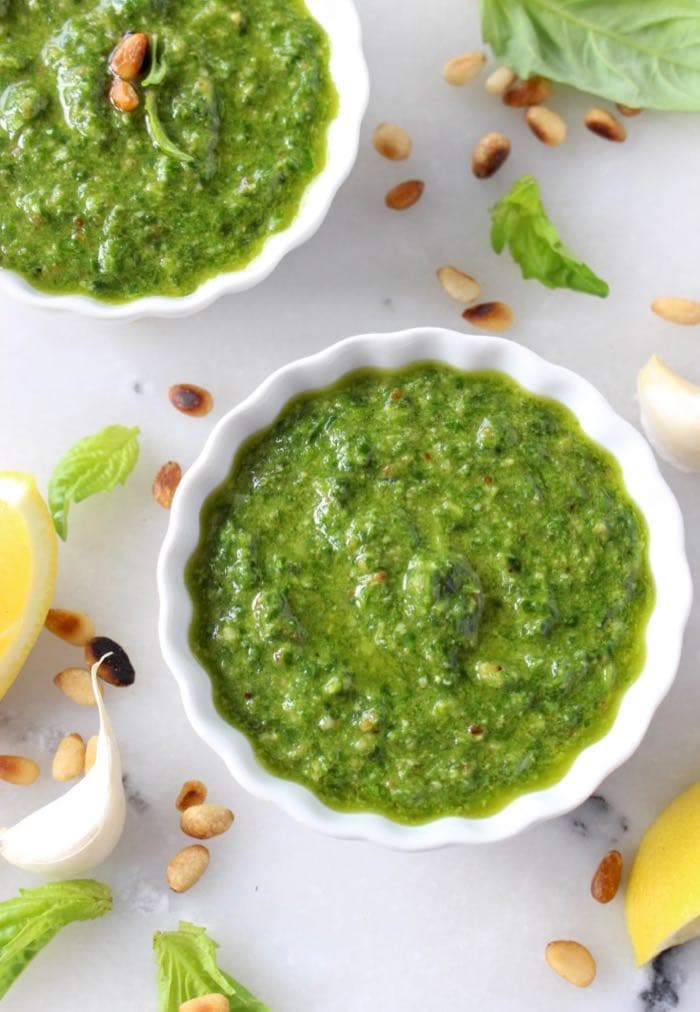 Basil Walnut Pesto Recipe