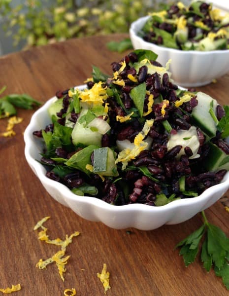Cucumber Parsley Salad Recipe