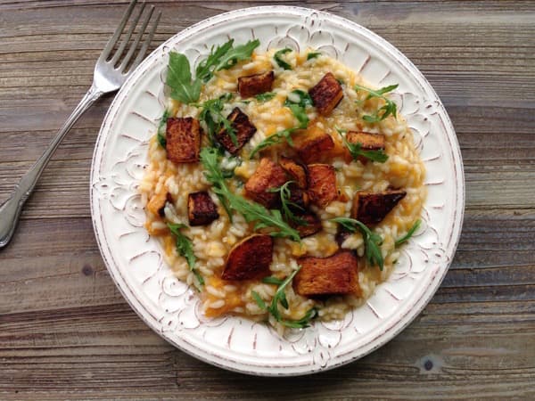 Roasted Butternut Squash Risotto Recipe