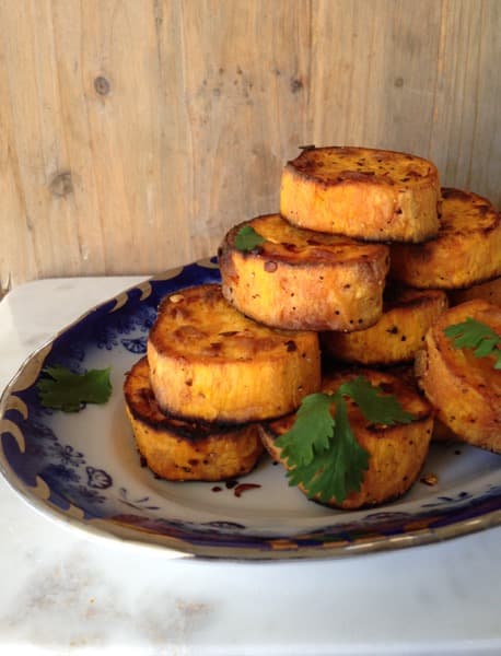 Oven Baked Sweet Potato Rounds Recipe