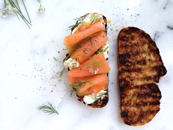 Smoked Salmon Crostini Recipe