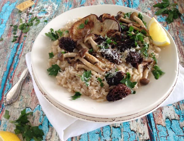 Vegan Mushroom Risotto Recipe