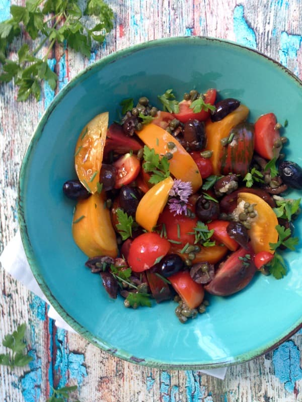 Tomato Olive Salad