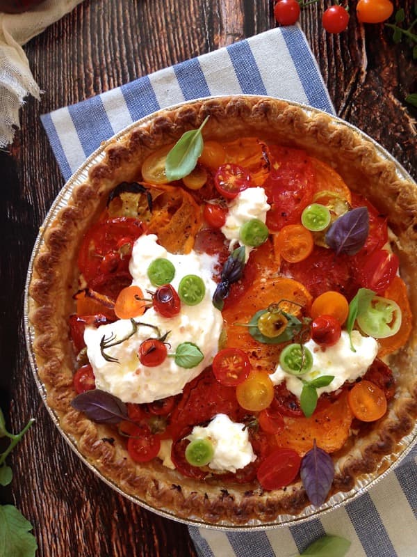 Ricotta Tomato Tart Recipe