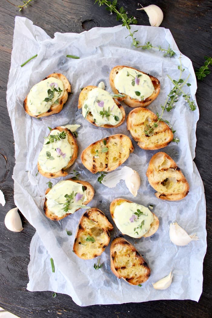 Whipped Goat Cheese Crostini Recipe