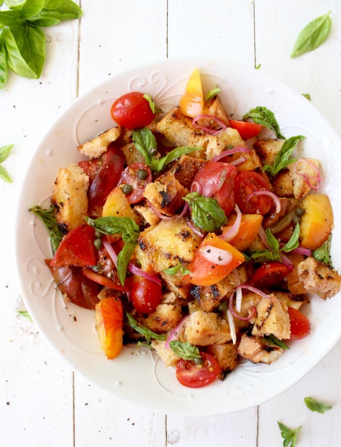 Bruschetta Panzanella Salad